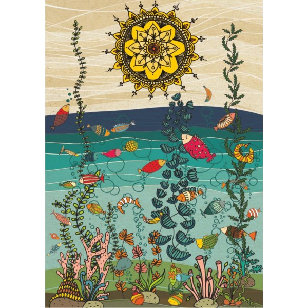 Natura-Podwodne życie (1000el.) - Sklep Art Puzzle